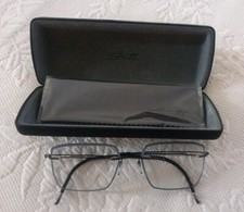 Silhouette Blue Ring Eyeglasses FRAME .Case And Cleaning Cloth included