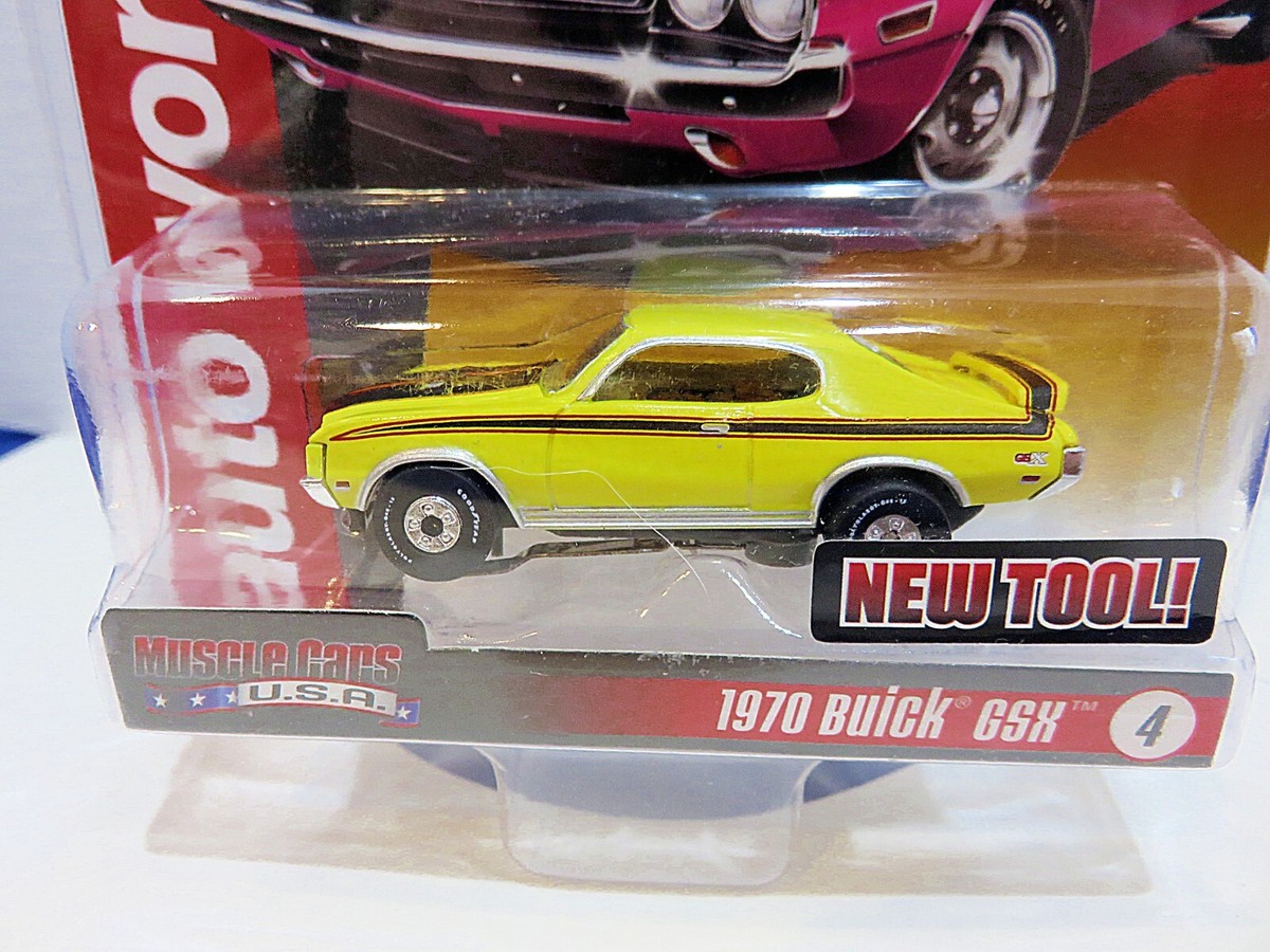AUTO WORLD☆'71 Buick GSX ☆HOスロットカー Auto World 1971 Buick GSX Red Thunderjet HO Slot Car | Auto