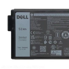 Genuine 7WNW1 Battery For Dell Latitude 5420 5424 7424 Rugged Extreme DMF8C