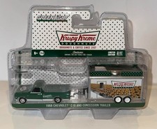 GreenLight 1968 Chevrolet C10 & Krispy Kreme Concession Trailer 1:64 Diecast