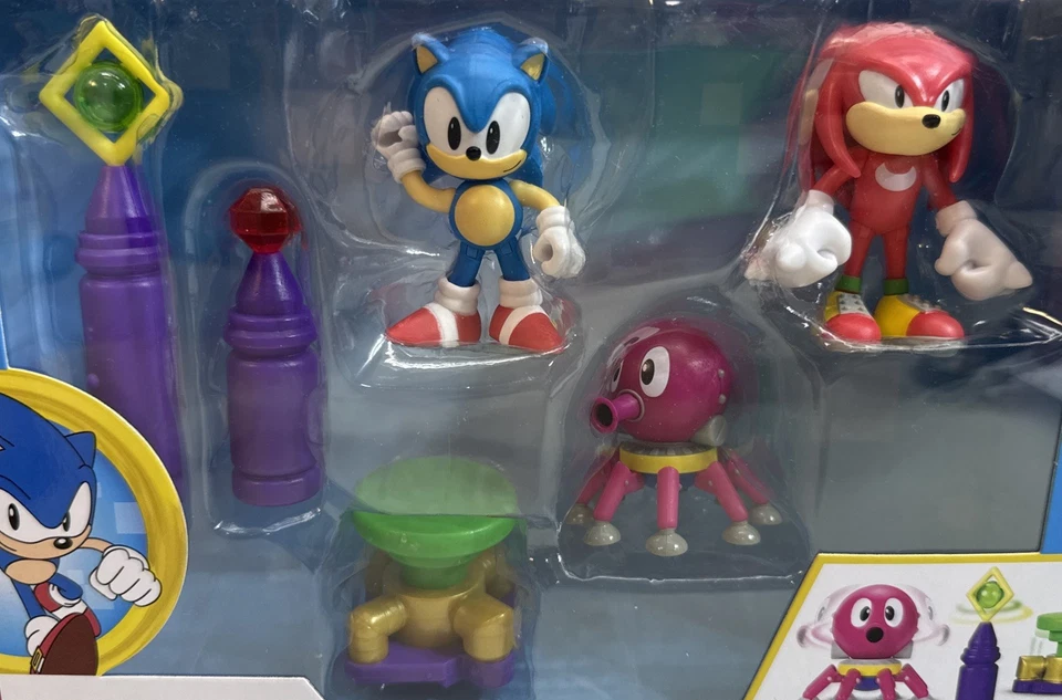 Sonic The Hedgehog Action Figures 2.5" Oil Ocean Diorama - Image 2 of 3