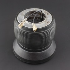 Aluminum Car Steering Wheel Boss Hub Adapter Kit Black For Benz W124 W123 W126