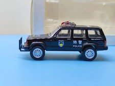 Green Light 1:64 1993 Jeep Cherokee Cherokee Jeep Police Car Factory Special Edi