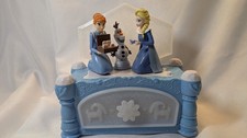 Frozen Olaf's Frozen Adventure w/Elsa and Anna Musical Jewelry Box Working