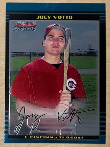 2002 Bowman Chrome Draft Picks & Prospects #BDP44 Joey Votto RC Rookie Card Reds