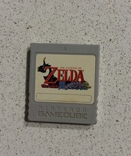 Nintendo GameCube 4 mb Memory Card - LEGEND OF ZELDA WINDWAKER JAPANESE STICKER