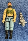 Vintage GI Joe Ripper Figure Not Complete 1985 Dreadnok Hasbro ARAH New O Ring