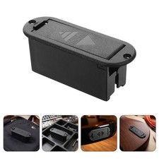 Lightweight ABS Guitar Pickup Battery Box Holder for Electric Bass