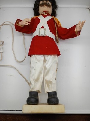 Vintage Telco Motionette Animated Christmas Drummer 24'' WORKS George Harrison