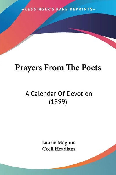 Laurie Magnus (U. A.) | Prayers From The Poets | Taschenbuch | Englisch (2007)-image