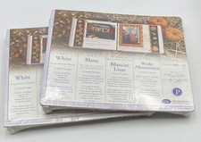 Creative Memories 7x7 White Scrapbook Page Refill 12 Sheets Lot Of 2 NEW