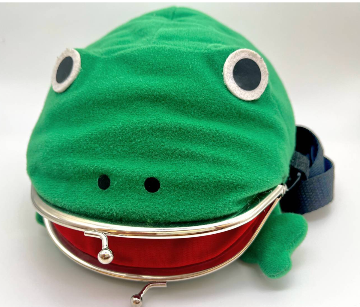 NARUTO Uzumaki Frog Plush Wallet Pochette Nijigen no mori Limited