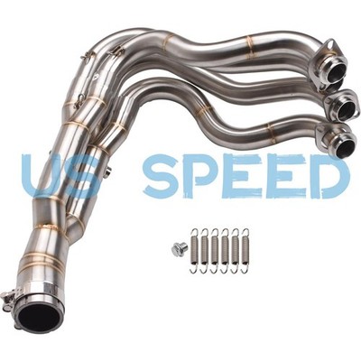 For Kawasaki Ninja ZX6R ZX636 2009-2019 Header Exhaust Pipe for Stock Muffler
