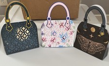 Set Of 3 Homemade Card Holders