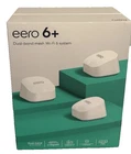 Brand New Eero 6+ Dual-band Mesh Wi-Fi System. Never Used Or Installed. Open Box