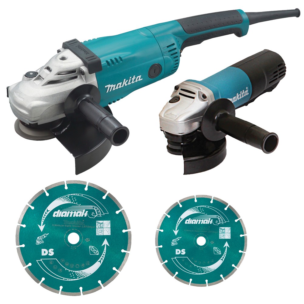 Kit meuleuses MAKITA pour éviter les blocages de disque sur chantier