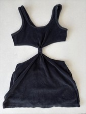 Art Class Girls Beach Cover Up Dress Black Cut Out