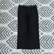 Vintage Emporio Armani Pants Womens 34x30 Bla...