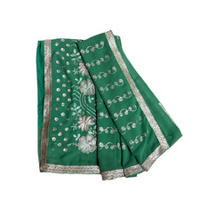 Indian Traditional Saree Women Wrap Dress Embroidered Used Sari for Sale Drape