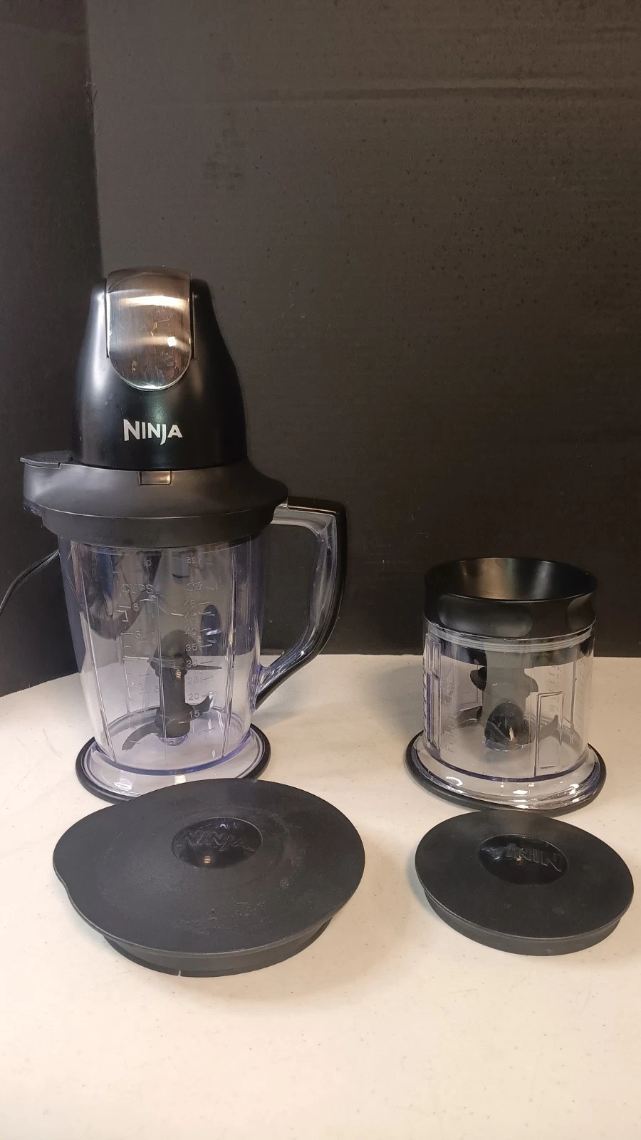 Ninja Master Prep Professional Crush Blend Chop Food Drink Maker QB1000 Preowned