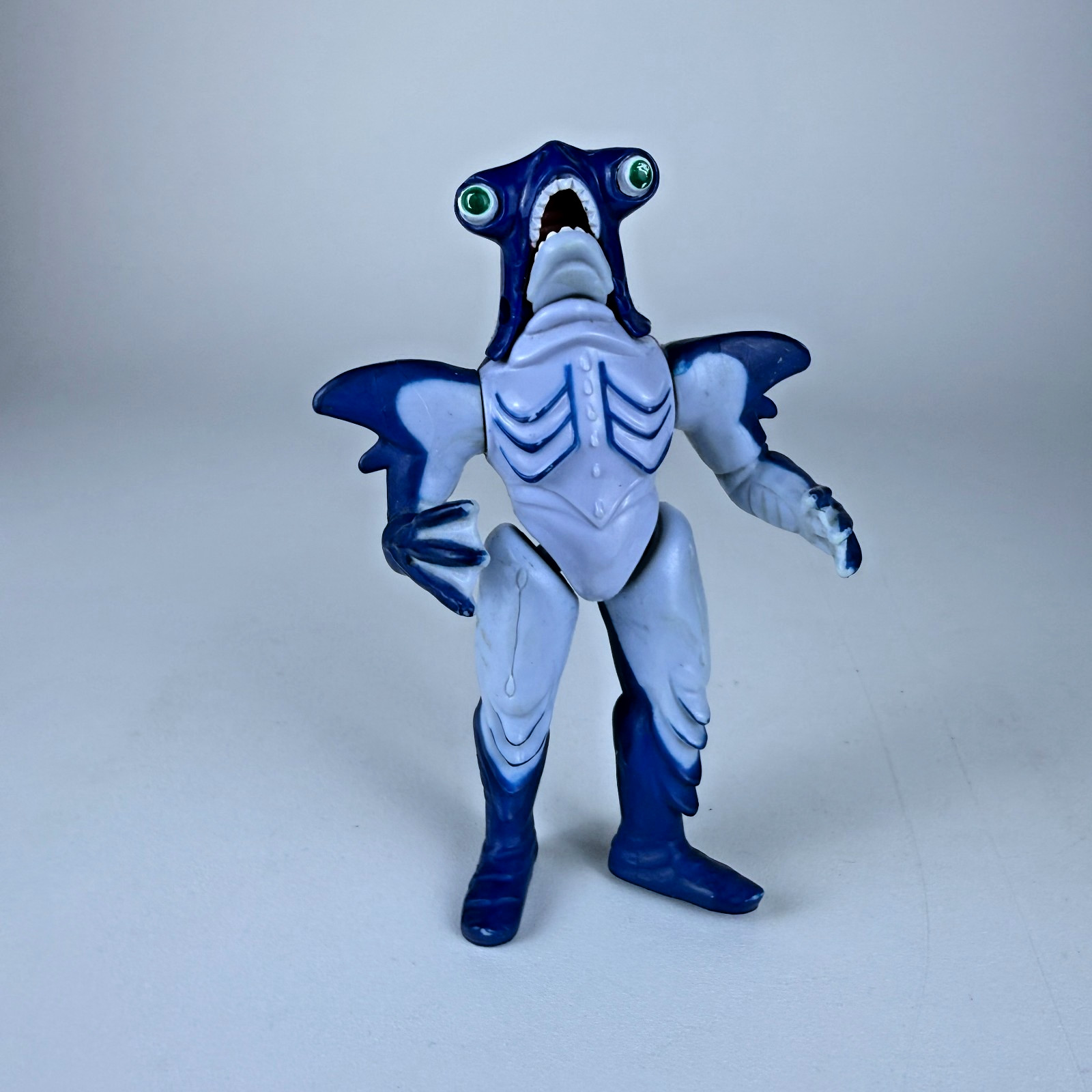 1994 Mighty Morphin Power Rangers Slippery Shark Action Figure Evil Space Aliens