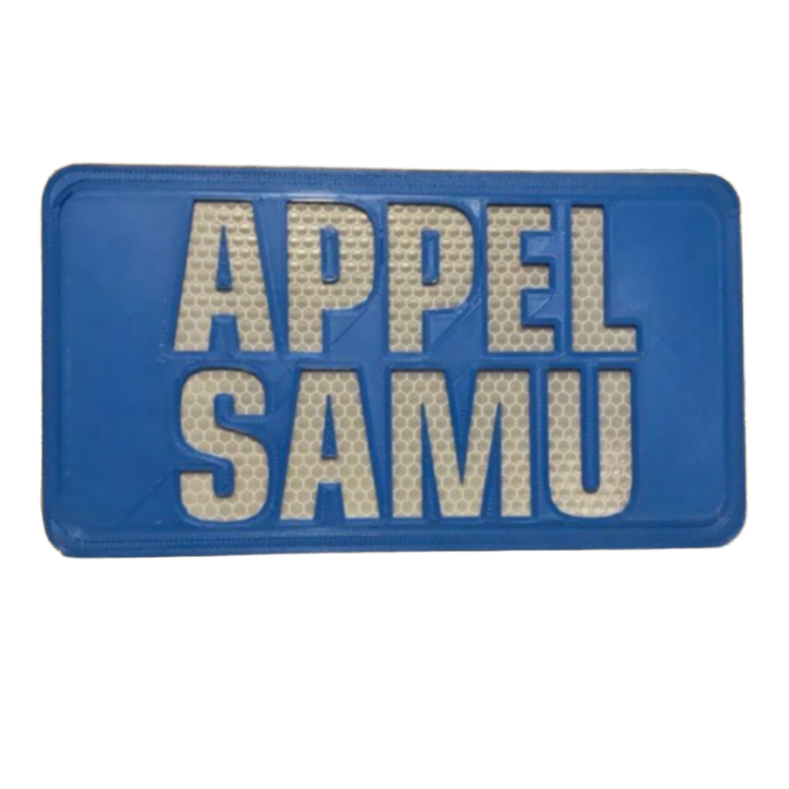 Plaque pare-soleil APPEL SAMU pour stationnement d'urgence des médecins