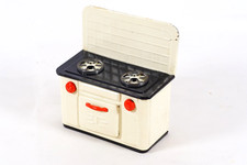 Miniature Oven Range Japan MCM Tin Toy Enamel Metal Kitchen Oven