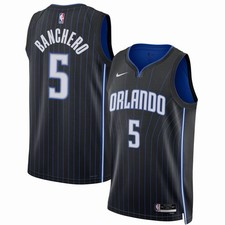 Paolo Banchero Black Orlando Magic Jersey Brand New Size Adult Small  5