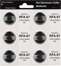 RFA-67 RFA-67D-11 6V Replacement Battery Long-Lasting  High Capacity Compatible