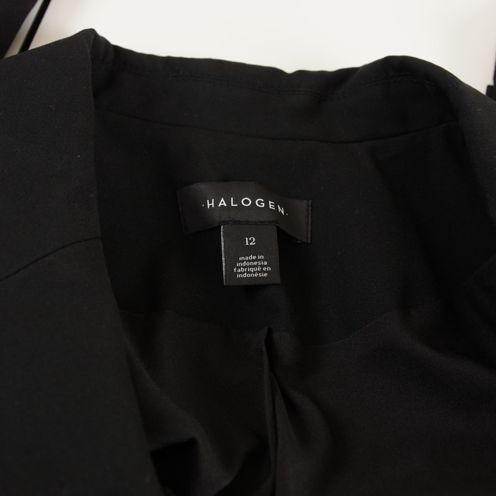 Halogen Black Single Button Stretch Notch Lapel B… - image 8