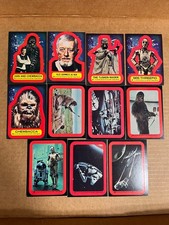 1977 Star Wars Series 2 Sticker Set (11) - Sharp!!