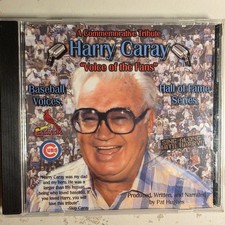 Harry Caray Voice of the Fans Baseball Voices CD Hall of Fame Series