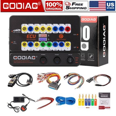 GODIAG GT100 PLUS GPT ENET DOIP AUTO Tools OBDII Break Out Box ECU Connector