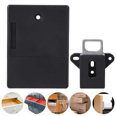 125KHz Smart Cabinet Lock Electronic Card Opening No Drill For Wardrobe CRY