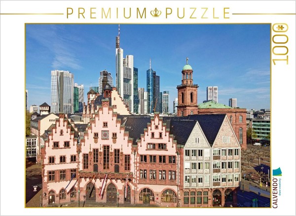 Calvendo Puzzle LegendäRer Rathausbalkon Auf Dem RöMerberg | 1000 Teile Lege-Grö-image
