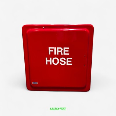 FIRE HOSE CABINET, FIBERGLASS, WEATHERPROOF (OD 29-1/4 x 29-1/4 x 11-1/2)