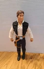 Vintage STAR WARS Han Solo 12" Action Figure 1992 Hasbro Holster/No Blaster