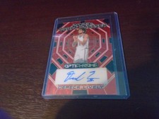 2022-23 Leaf Optichrome Dereck Lively Draft Odyssey Red Flood Rookie Auto 1/1