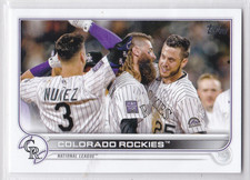 2022 Topps Baseball Colorado Rockies #222