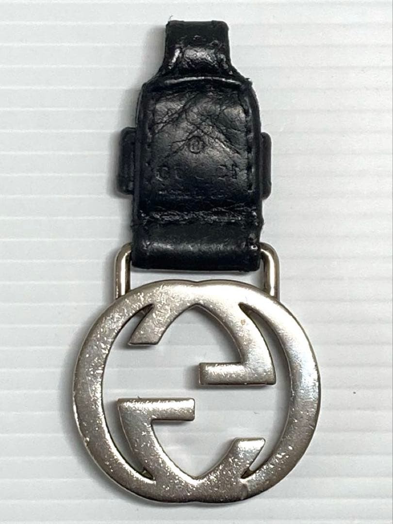 Authentic GUCCI Interlocking GG Keychain Keyring … - image 6