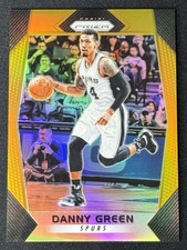 Danny Green /10 Gold Prizm 2017 Spurs SSP #299