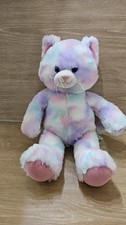 Build A Bear Pastel Swirl Kitty Tie Dye 16 Plush Stuffed Animal Toy Cat