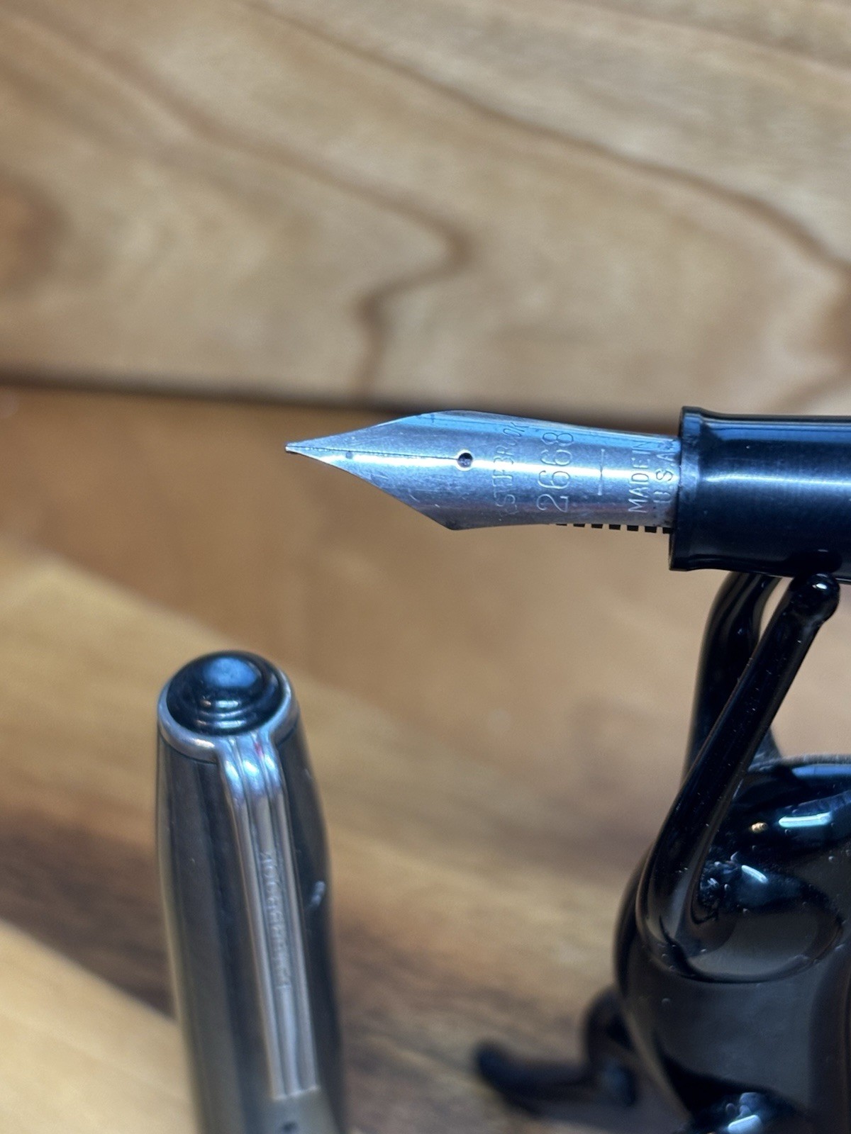 Vintage Esterbrook SJ - Grey - Lever Fill Fountain Pen 2668 Nib - Untested