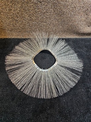 (QTY 2) CAT Steel Wire Sweeper Brush 30'' OD
