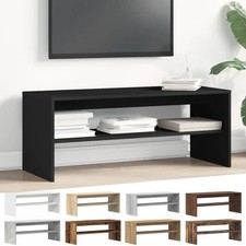 TV Schrank mit 1 Brettregal Fernsehtisch Fernsehschrank TV Ständer Holzwerkstoff