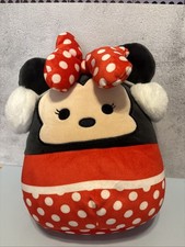 Squishmallows Disney Minnie Mouse Earmuffs 12 EUC