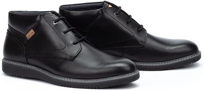 PIKOLINOS Neu mit Karton Herren Chukka Stiefel AVILA M1T 8011 Schwarz Leder EU 45 / UK 10,5
