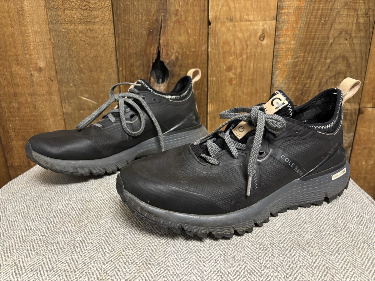 Cole Haan Zerogrand 360 Overtake Golf Shoes C37233 Black Gray Mens