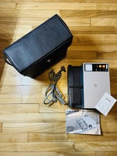 Vintage RolleiP350A Autofocus Slide Projector Case Tested  Working New No Remot