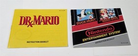 B-76 VINTAGE NINTENDO NES DR MARIO QBERT ATHLETIC WORLD MARIO / DUCK HUNT